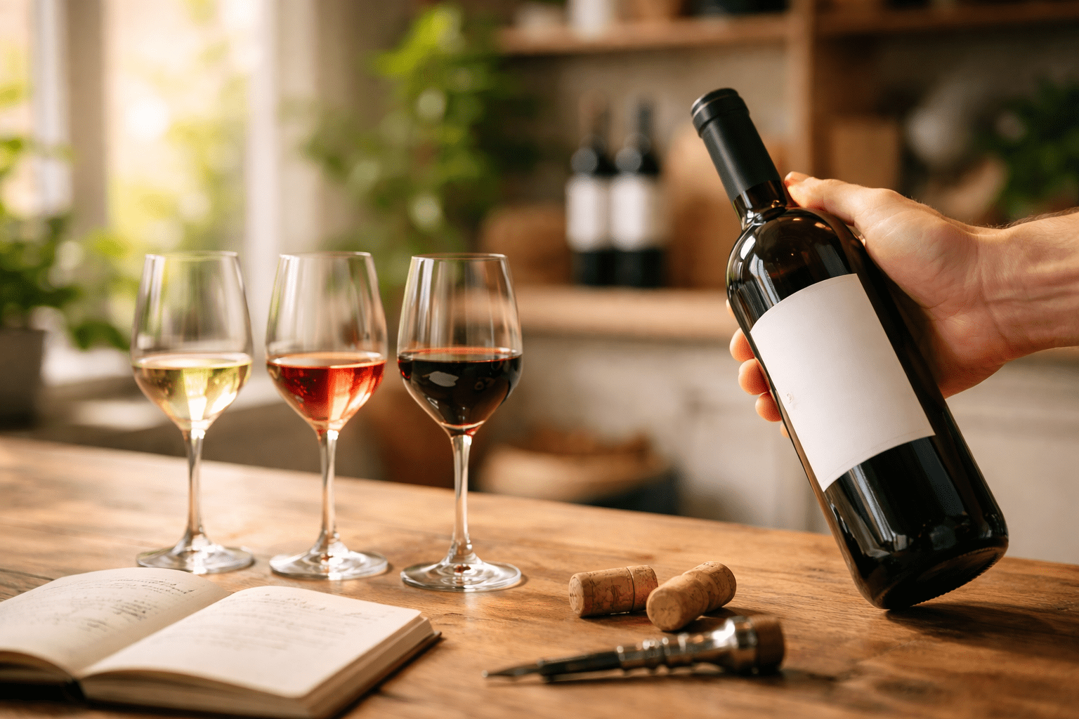 como elegir un buen vino