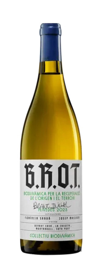 B.R.O.T Blanc Inicial · botella de vino