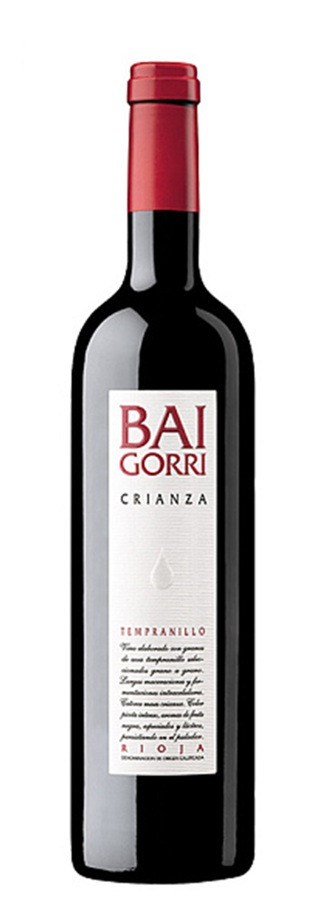 Baigorri Crianza · botella de vino