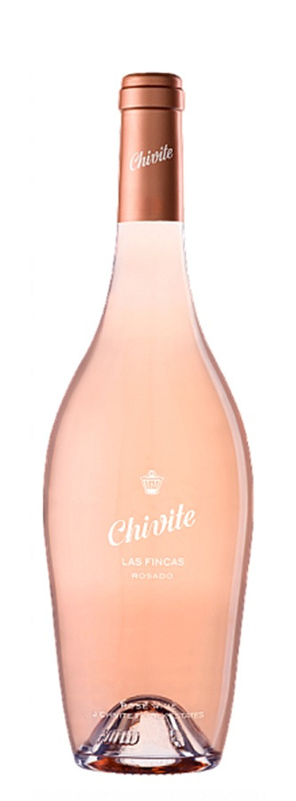 Chivite Fincas Rosado · botella de vino