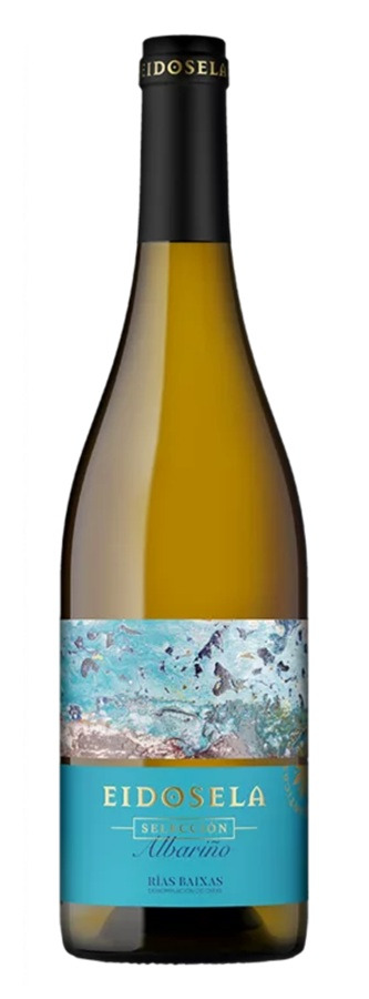 Eidosela Herencia · botella de vino