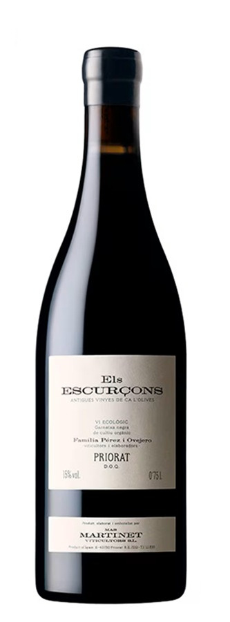 Escurçons · botella de vino