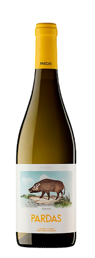 Pardas Blanc Rupestris · botella de vino