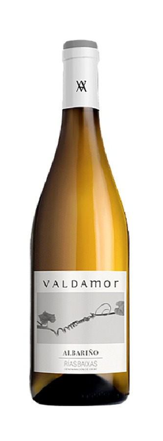 Valdamor · botella de vino