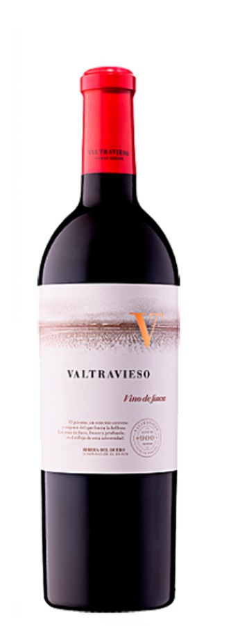Valtravieso Vino de Finca · botella de vino