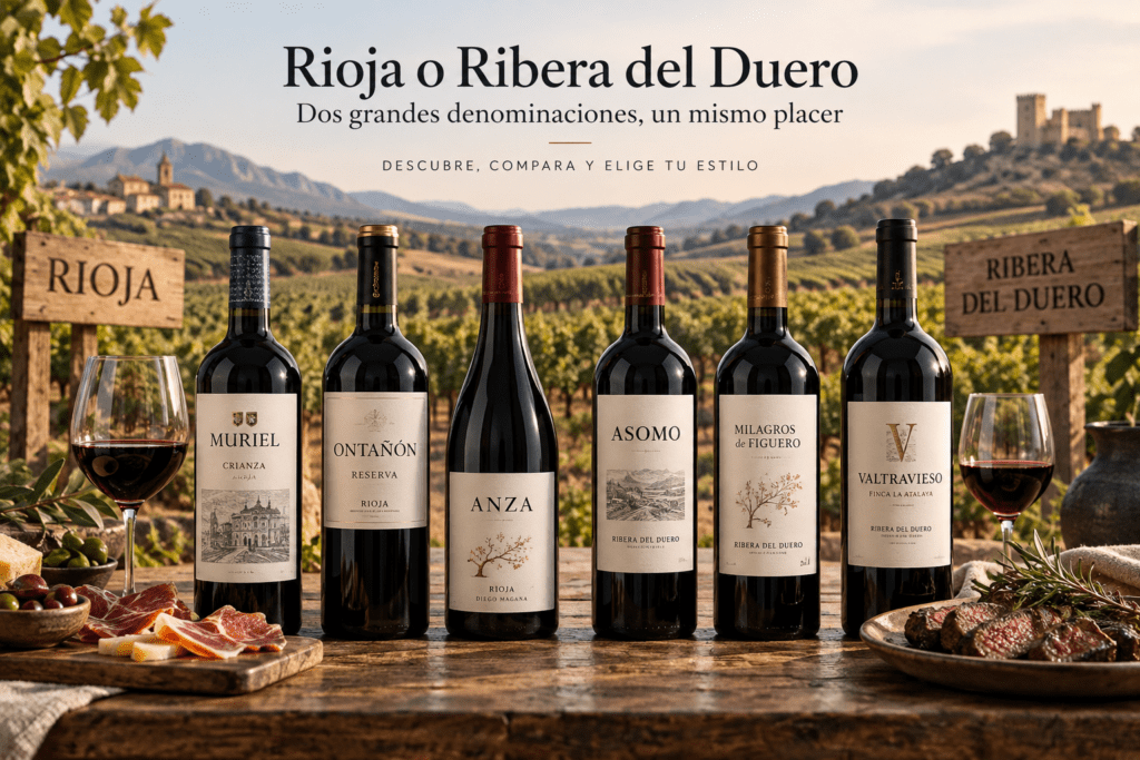 Rioja o Ribera del Duero