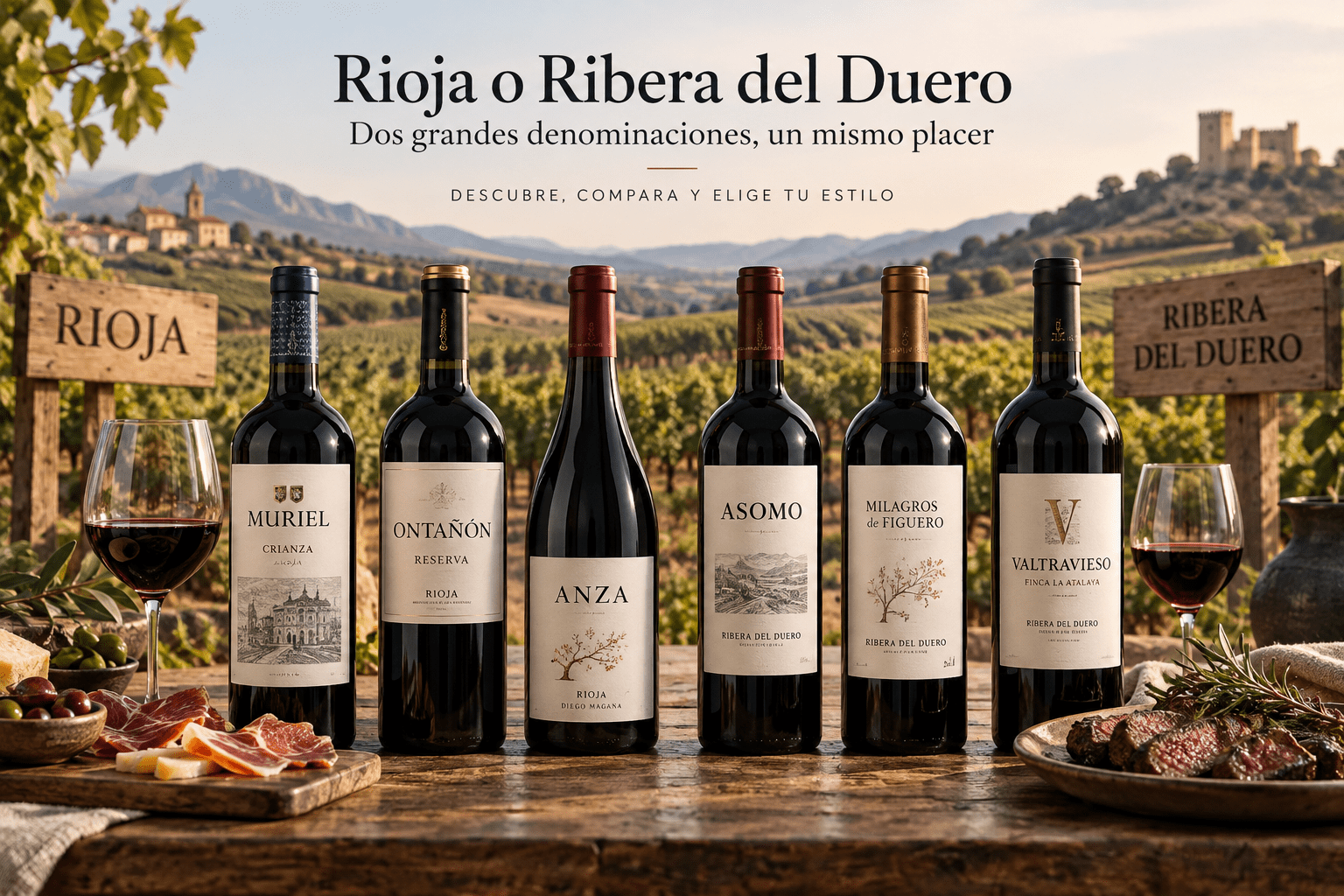 Rioja o Ribera del Duero